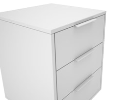 MESITA CAMPUS 3C BLANCO/CERA BLANCA miniatura 5