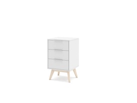 MESITA CAMPUS 3C BLANCO/CERA BLANCA miniatura 6