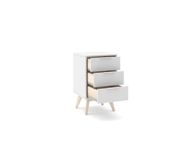 MESITA CAMPUS 3C BLANCO/CERA BLANCA miniatura 8