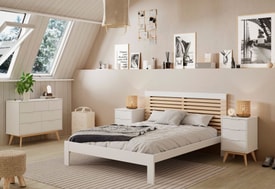 COMODA CAMPUS 4+3C BLANCO/CERA BLANCA miniatura 3