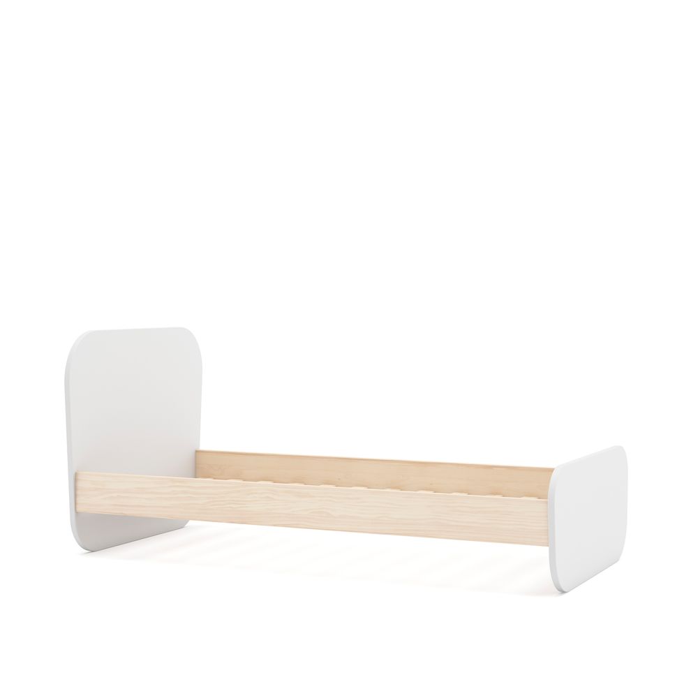 CAMA 0.90 ESTEBAN BLANCO/CERA BLANCA C/SM