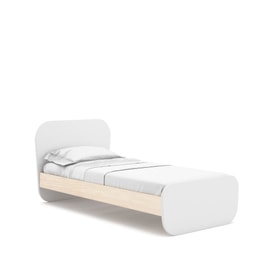 CAMA 0.90 ESTEBAN BLANCO/CERA BLANCA C/SM miniatura 8