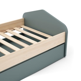 Bicama Estefania 200/190x90 Verde Kaki y Cera miniatura 3