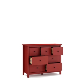 COMODA MISTI 4+3C BURDEOS miniatura 7
