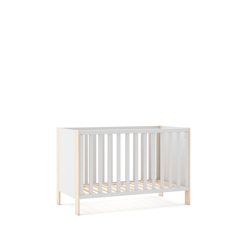 CUNA ESTEBAN 120X60 BLANCO/CERA BLANCA