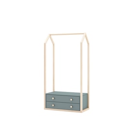PERCHERO ESTEBAN 2C VERDE KAKI 444C/CERA BLANCA miniatura 5