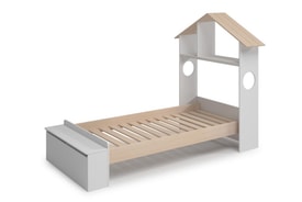 CAMA 0.90 ODESSA BLANCO/CERA BLANCA miniatura 8