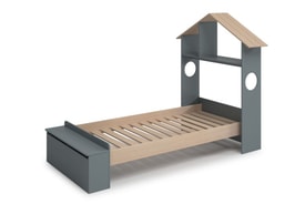 CAMA 0.90 ODESSA VERDE KAKI 444C/CERA BLANCA