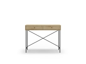 CONSOLA TITAN 2C ROBLE PATA METAL miniatura 7