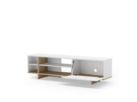 MUEBLE TV CEQUOIA 1P4H BLANCO/ROBLE miniatura 2
