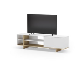 MUEBLE TV CEQUOIA 1P4H BLANCO/ROBLE miniatura 9