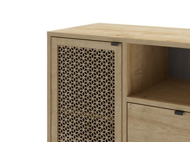 Mueble Auxiliar Inca 1 Puerta 2 Cajones Roble miniatura 5