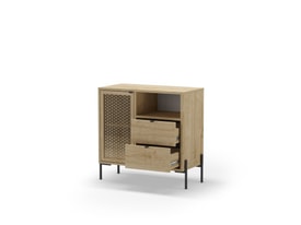 Mueble Auxiliar Inca 1 Puerta 2 Cajones Roble miniatura 6