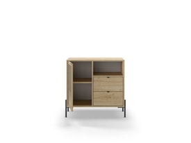 Mueble Auxiliar Inca 1 Puerta 2 Cajones Roble miniatura 8