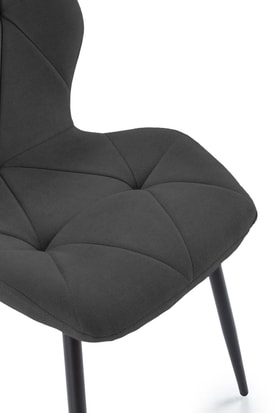 SILLA LUNA NEGRO 4P/CAJA miniatura 2