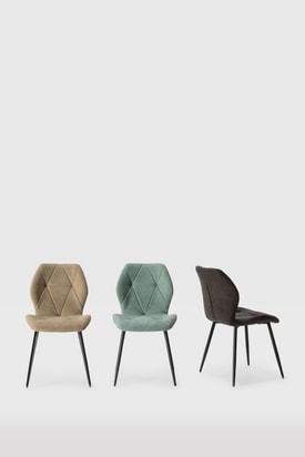 SILLA LUNA NEGRO 4P/CAJA miniatura 6