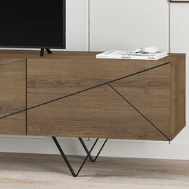 MUEBLE TV CONNIE 3P 160CM NOGAL miniatura 4