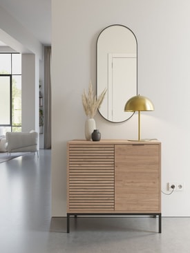 MUEBLE AUX. ARIEL 2P SEPET PATA METAL miniatura 3