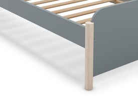 CAMA 0.90 ENOLA VERDE KAKI 444C/CERA BLANCA C/SM miniatura 4