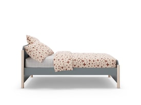 CAMA 0.90 ENOLA VERDE KAKI 444C/CERA BLANCA C/SM miniatura 8