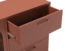 APARADOR DIORA 2P3C 140CM TERRACOTA miniatura 6