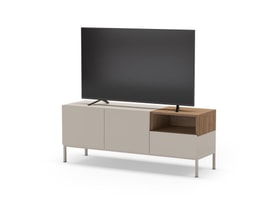MUEBLE TV CAILIN 2P1C1H 140CM CREMA/SEPET PATA MET miniatura 8