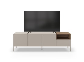 MUEBLE TV CAILIN 3P1C1H 180CM CREMA/SEPET PATA MET miniatura 10
