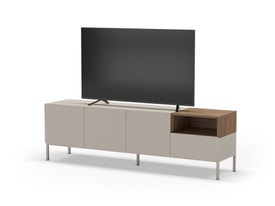 MUEBLE TV CAILIN 3P1C1H 180CM CREMA/SEPET PATA MET miniatura 9