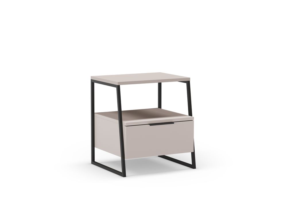 MESITA VELIA CREMA/NEGRO