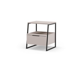 MESITA VELIA CREMA/NEGRO miniatura 7