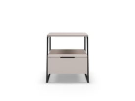 MESITA VELIA CREMA/NEGRO miniatura 8