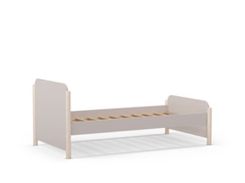 CAMA 0.90 ENOLA CREMA/CERA BLANCA C/SM miniatura 1