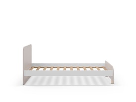 CAMA 0.90 NORA CREMA/CERA BLANCA C/SM miniatura 6