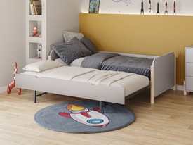 CAMA NIDO ENOLA 90CM CREMA/CERA BLANCA C/SMA miniatura 3