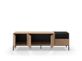 MUEBLE TV CAILIN 3P1C1H 180CM SEPET/NEGRO miniatura 3