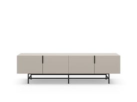 MUEBLE TV ELDIA 4P 200CM CREMA PATA METAL miniatura 7