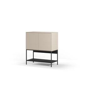 MUEBLE AUX. AMIRA 2P CREMA/NEGRO miniatura 5