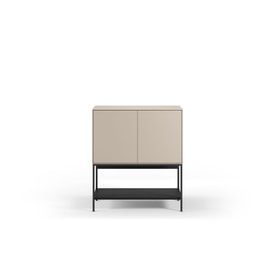 MUEBLE AUX. AMIRA 2P CREMA/NEGRO miniatura 6