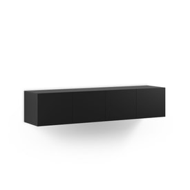 MUEBLE TV DAROCA 4P 180CM NEGRO miniatura 10