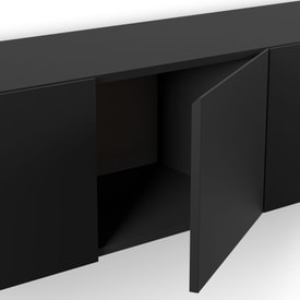 MUEBLE TV DAROCA 4P 180CM NEGRO miniatura 5