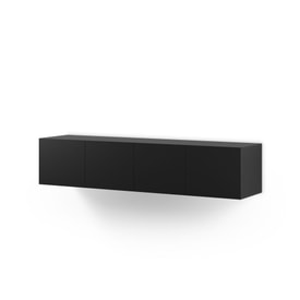 MUEBLE TV DAROCA 4P 180CM NEGRO miniatura 6