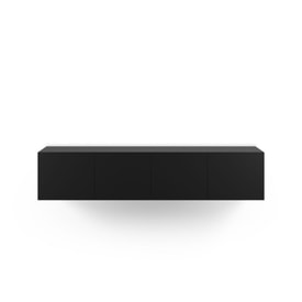MUEBLE TV DAROCA 4P 180CM NEGRO miniatura 7