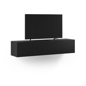 MUEBLE TV DAROCA 4P 180CM NEGRO miniatura 8