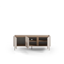 MUEBLE TV LUCILE 3P 140CM CREMA/SEPET miniatura 2