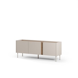 MUEBLE TV LUCILE 3P 140CM CREMA/SEPET miniatura 6