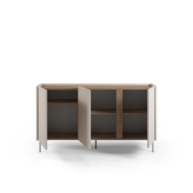 APARADOR LUCILE 3P 150CM CREMA/SEPET miniatura 2