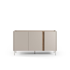 APARADOR LUCILE 3P 150CM CREMA/SEPET miniatura 7