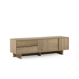 MUEBLE TV CARPI 3P2C 180CM ROBLE CADIZ miniatura 10