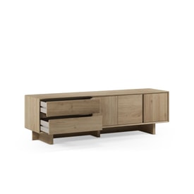 MUEBLE TV CARPI 3P2C 180CM ROBLE CADIZ miniatura 2