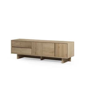 MUEBLE TV CARPI 3P2C 180CM ROBLE CADIZ miniatura 6